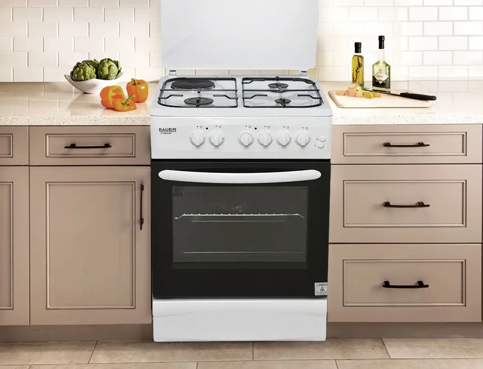 Комбинированная плита Bauer TE 6631 WI (White)