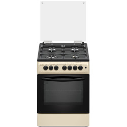 Комбинированная плита Bauer TE 6640 BEBLCT (Beige/Black)