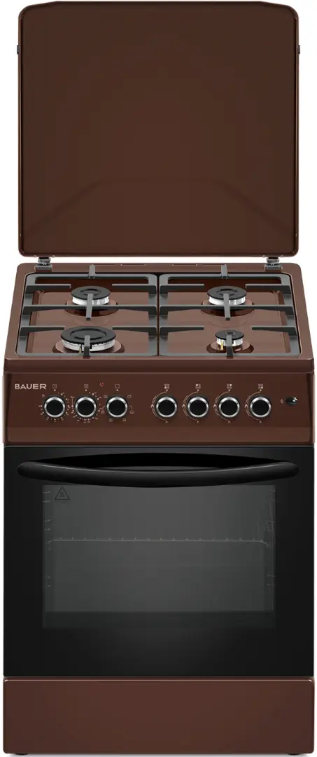 Комбинированная плита Bauer TE 6640 BICTT (Brown)