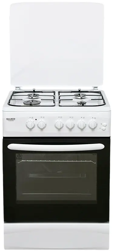 Aragaz combinat Bauer TE 6640 WI (White)