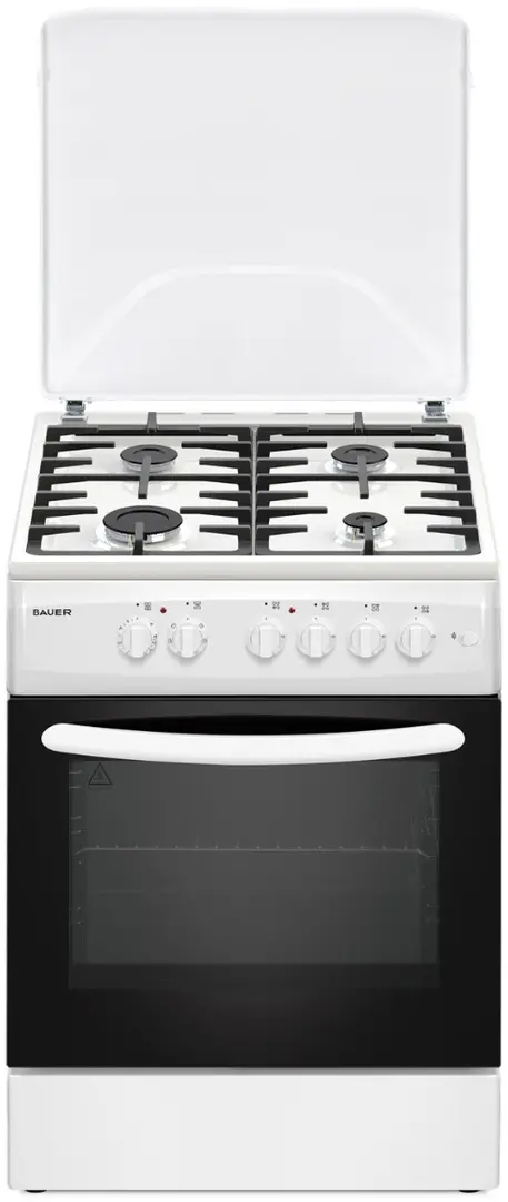 Aragaz combinat Bauer TE 6640 WITCF (White)