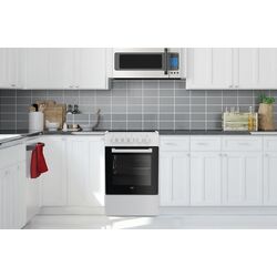 Электрическая плита Beko FSS57000GW (White/Black) Thumb