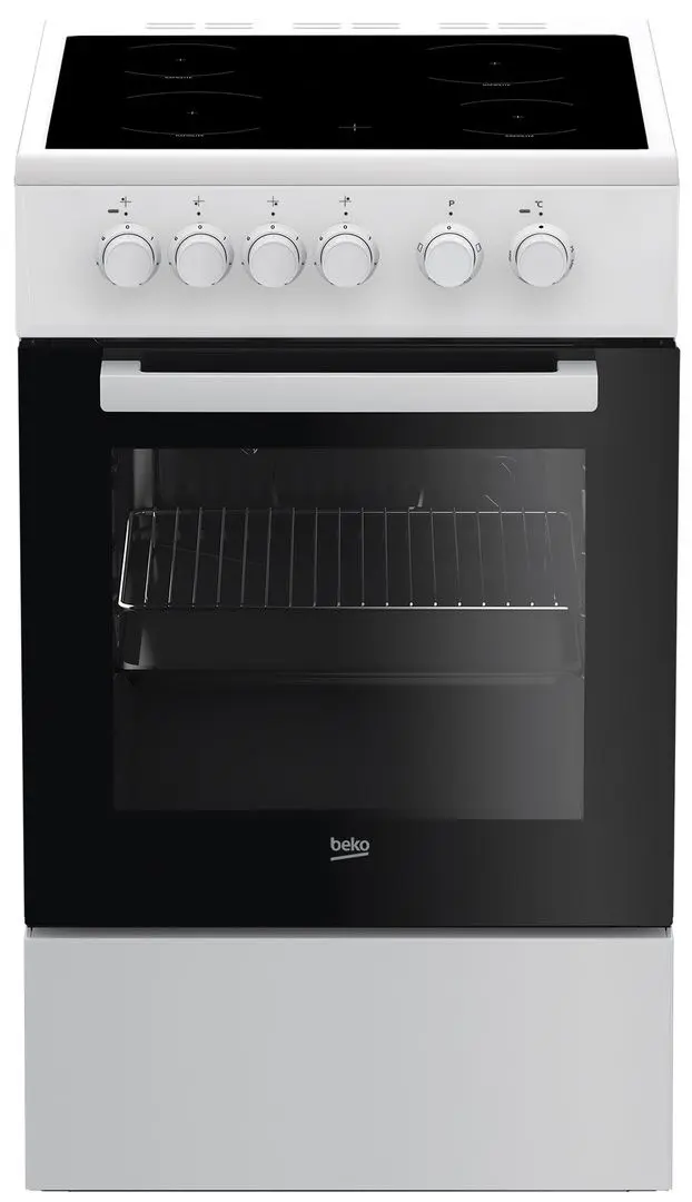 Электрическая плита Beko FSS57000GW (White/Black)