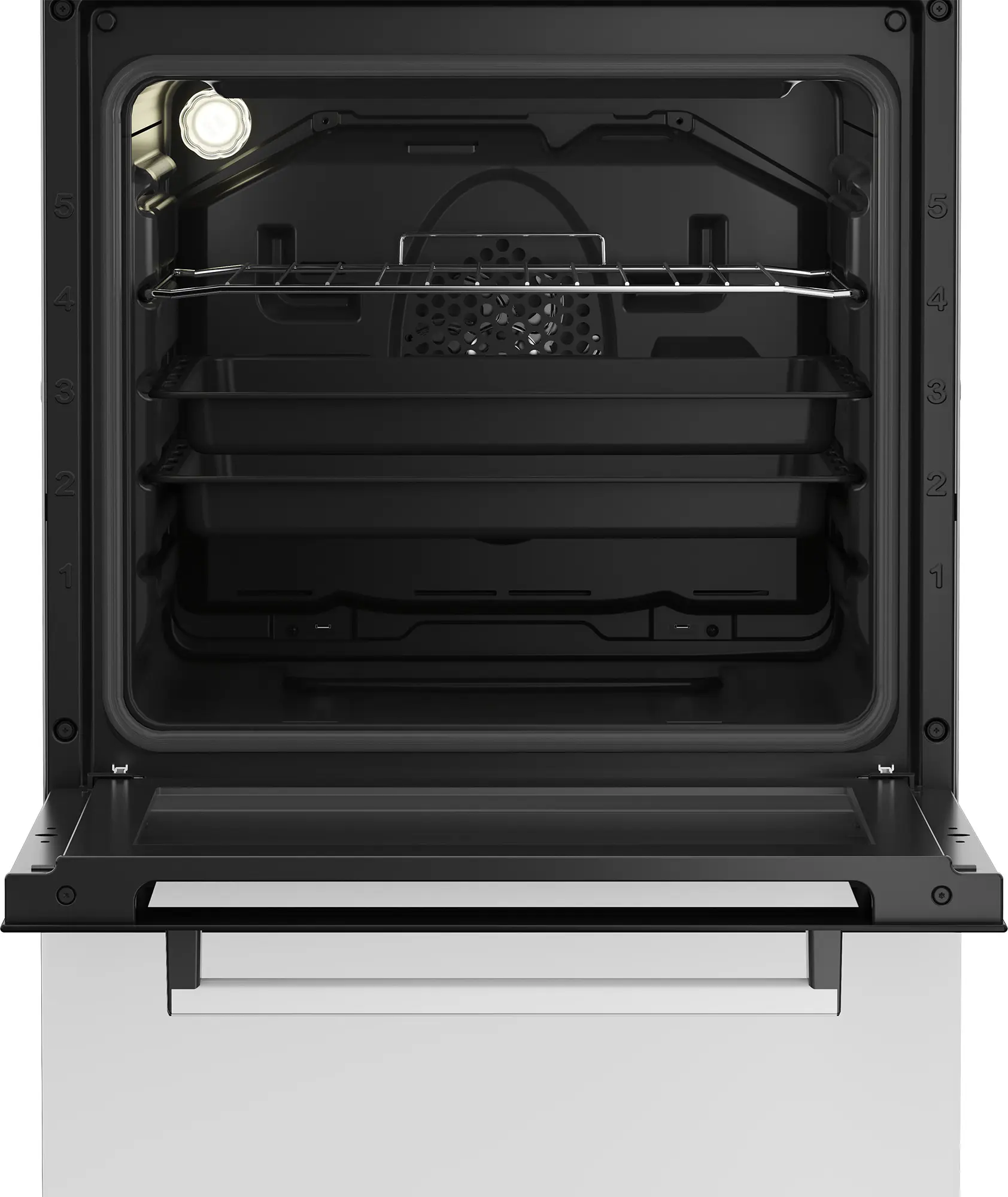 Комбинированная плита Beko FSE52323DWD (White) - 4