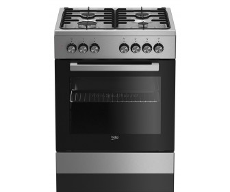 Комбинированная плита Beko FSE62120DX (Black/Inox)