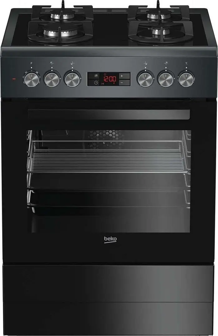 Комбинированная плита Beko FSM 65330 DAS (Anthracite)