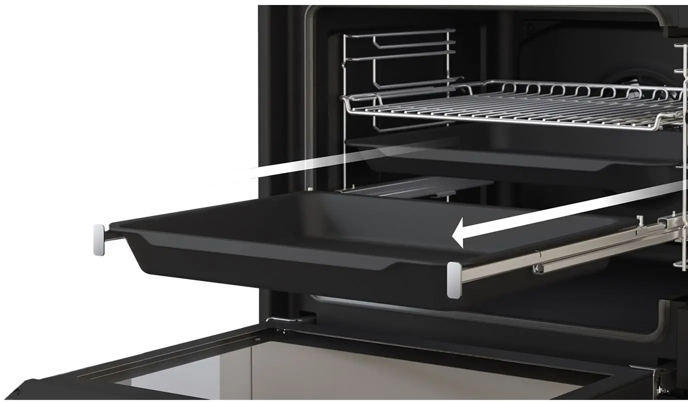 Aragaz combinat Beko FSM52330DX (Inox/Black)