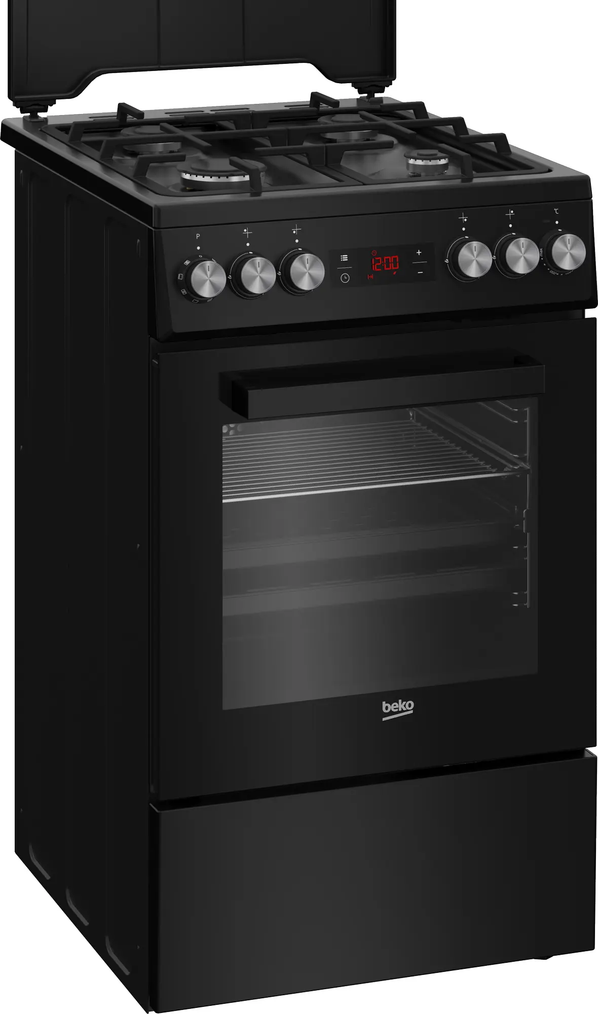 Комбинированная плита Beko FSM52331DBDS (Black) - 2