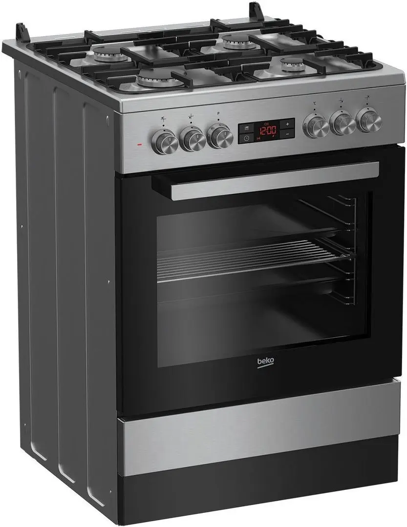 Aragaz combinat Beko FSM62332DXT (Inox) - 2