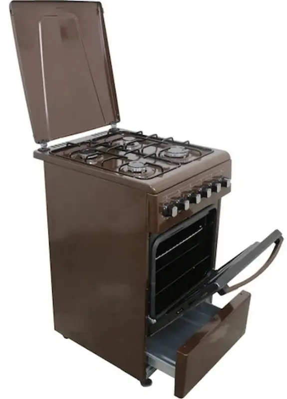 Газовая плита Borgio GE 540B MBBLT (Brown) - 3