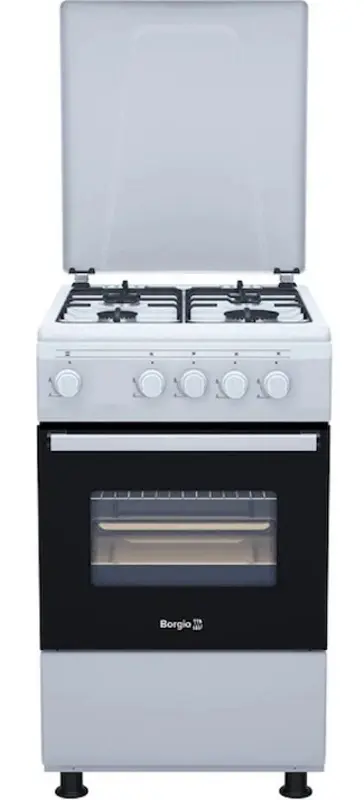 Газовая плита Borgio GG 540W M (White)