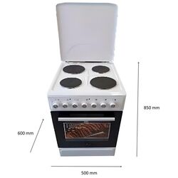 Plita electrica Castle CE-50W (White) Thumb