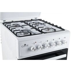 Aragaz combinat Castle CPG-50W (White) Thumb