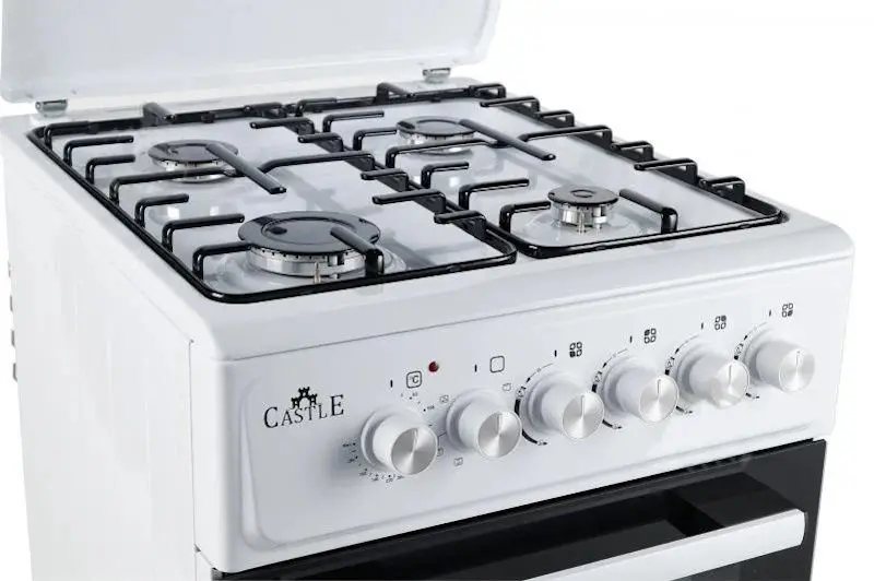 Aragaz combinat Castle CPG-50W (White) - 2