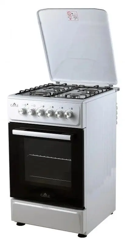 Aragaz combinat Castle CPG-50W (White) - 3