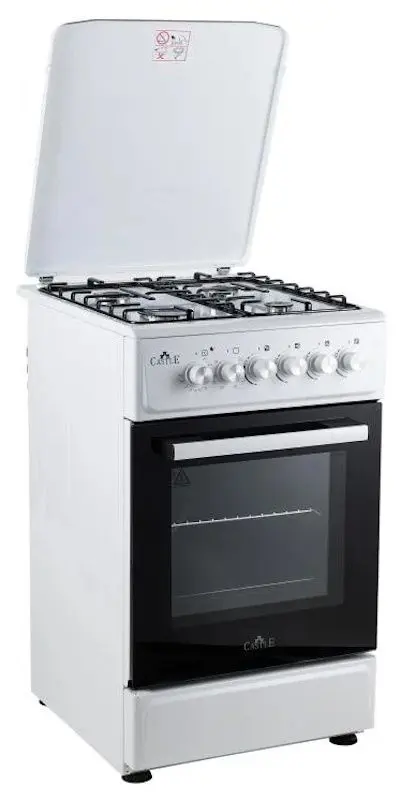 Aragaz combinat Castle CPG-50W (White) - 4