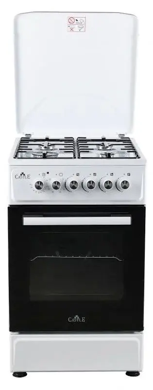 Aragaz combinat Castle CPG-50W (White)