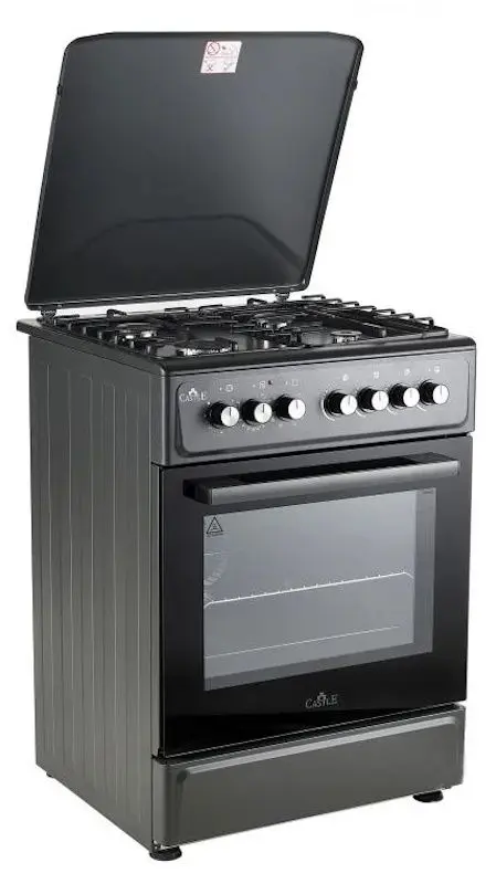 Aragaz combinat Castle CPG-60H (Graphite) - 2