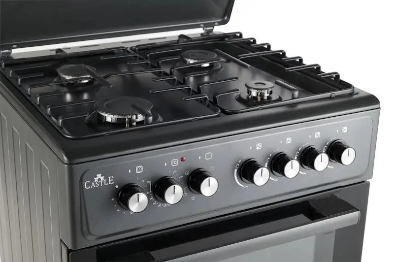 Aragaz combinat Castle CPG-60H (Graphite) - 4