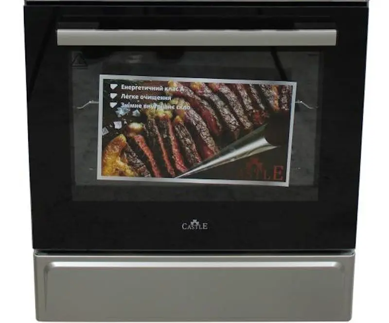 Aragaz combinat Castle CPG-60X (Inox) - 2