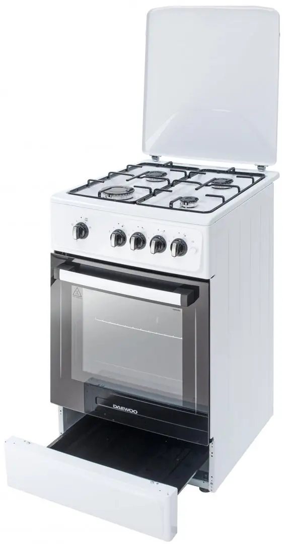 Aragaz Daewoo DCK-5G1WH (White) - 4