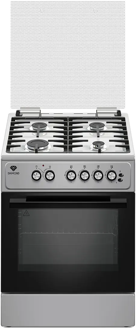 Aragaz Diamond T 6400M7/FI (Inox/Black)
