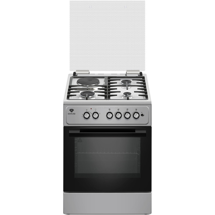 Aragaz combinat Diamond T 6310M7/BL (Inox/Black)