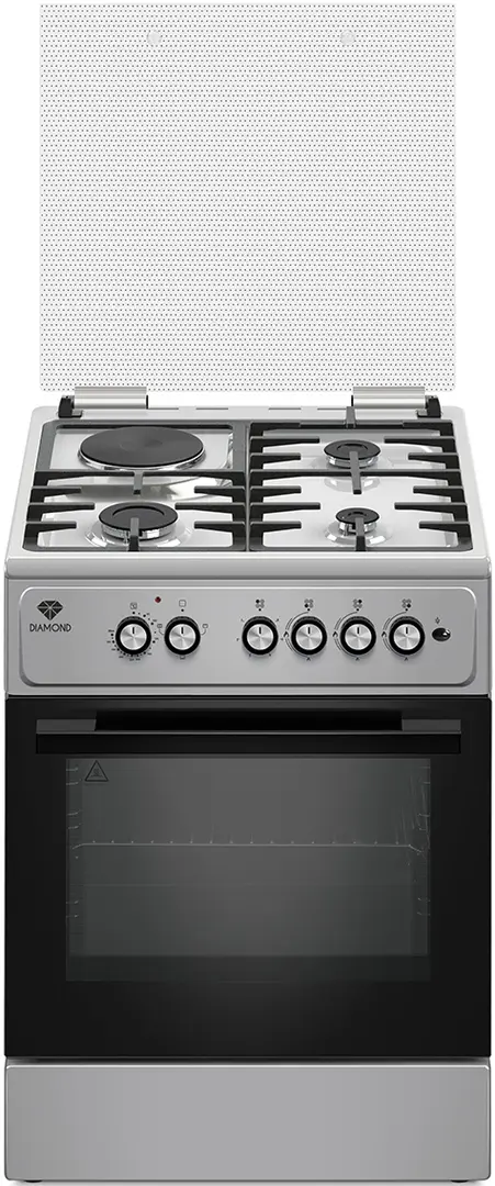 Aragaz combinat Diamond T 6310M7/BL (Inox/Black)