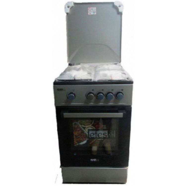 Aragaz EFES GC-G5060/GR, 4 arzatoare, Aprindere electrica, Gri