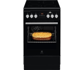 Plita electrica Electrolux SteamBake AirFry LKR564200K (Black)