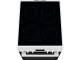 Plita electrica Electrolux SteamBake AirFry LKR564200W (White)