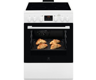 Plita electrica Electrolux SteamBake LKR664100W (White)