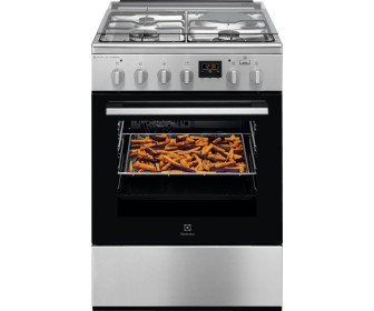 Aragaz combinat Electrolux SteamBake LKM660200X (Inox/Black)