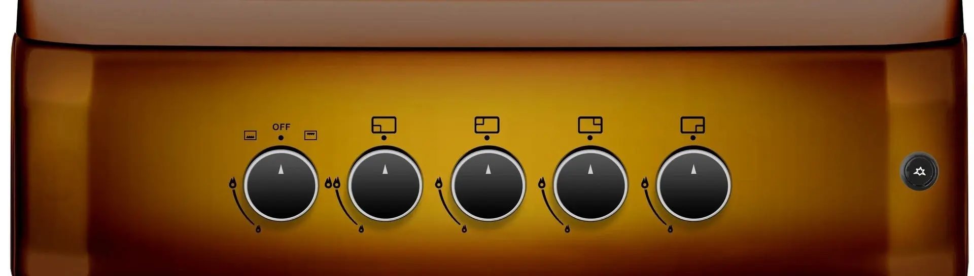 Газовая плита Electroplus EP6000 G TDF (Black/Brown) - 3