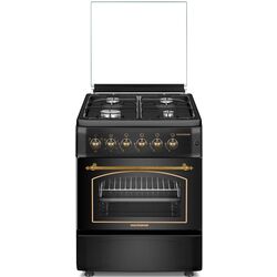 Комбинированная плита Electroplus EP6000 E BL Retro (Black)