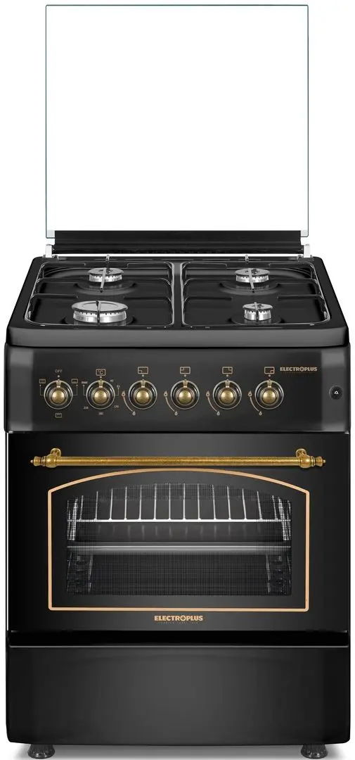 Комбинированная плита Electroplus EP6000 E BL Retro (Black)