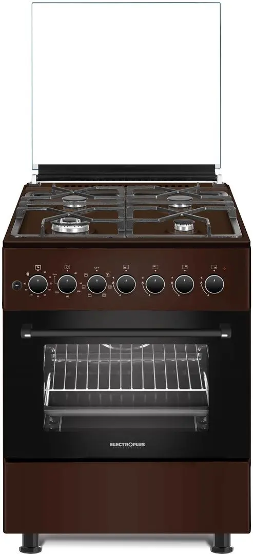 Комбинированная плита Electroplus EP6060 EBR (Black/Brown)