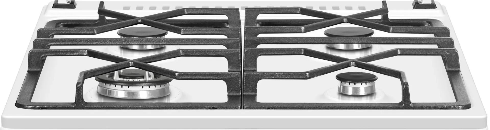 Aragaz combinat Electroplus EP6060 EWH (Black/White)