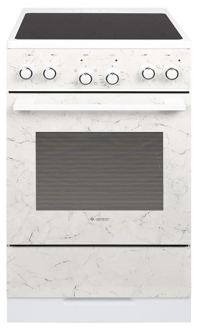 Электрическая плита Gefest 5560-03 0299 (White Marble)