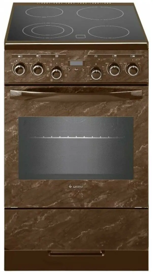 Электрическая плита Gefest ЭП Н Д 5560-03 0054 (Marble/Brown)