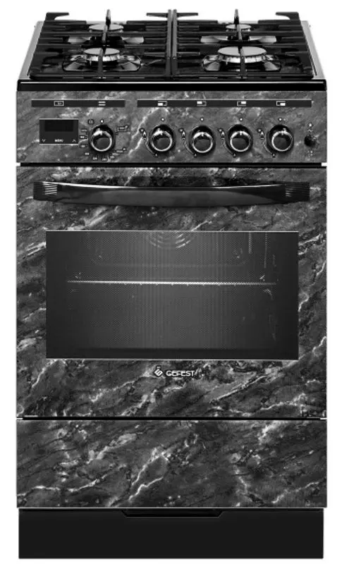 Газовая плита Gefest 5500-03 0053 (Black Marble)