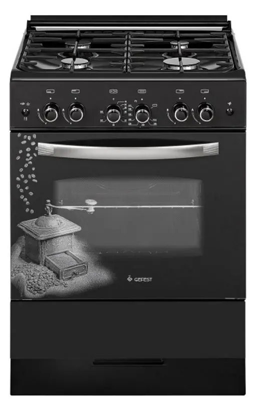 Газовая плита Gefest 6300-02 0393 (Black) - 2