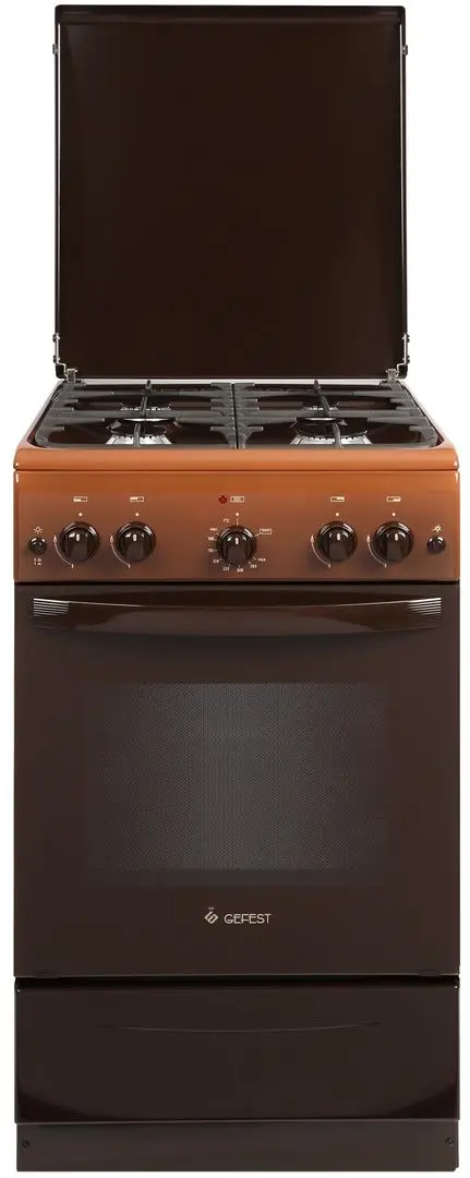 Комбинированная плита Gefest 5101-02 0010 (Brown)