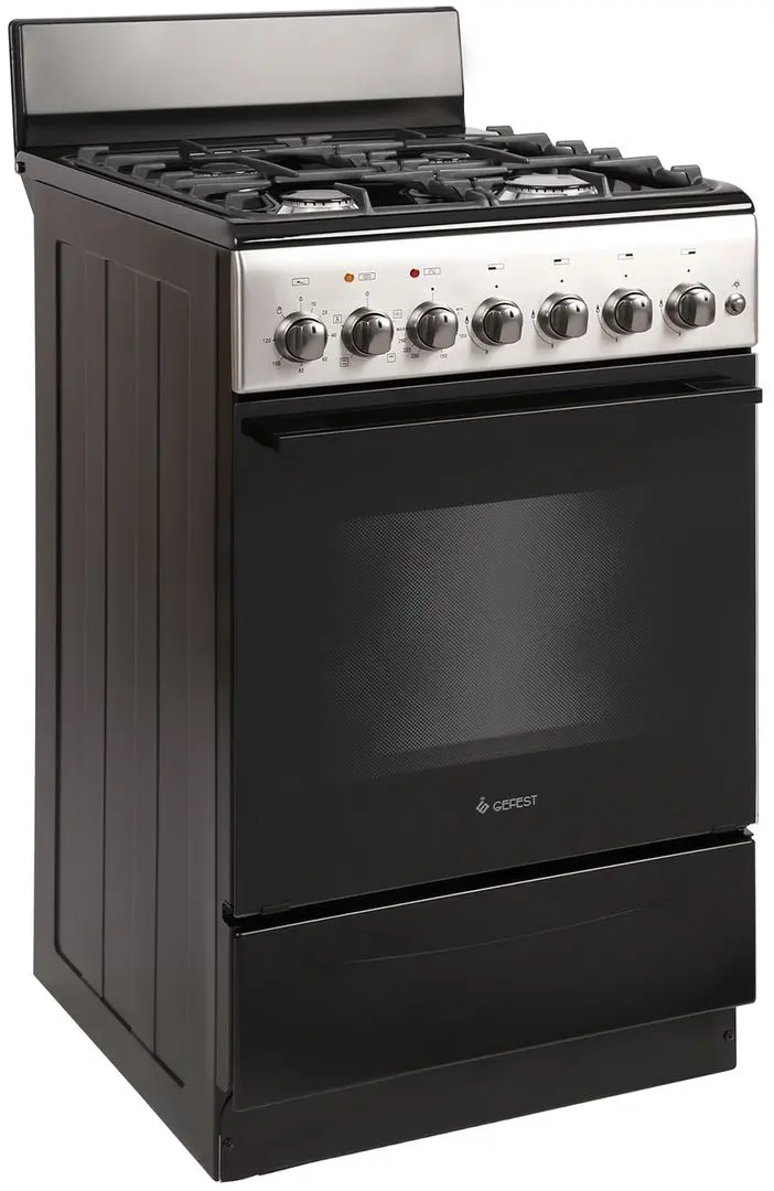 Комбинированная плита Gefest 5102-01 0194 (Black/Inox) - 2