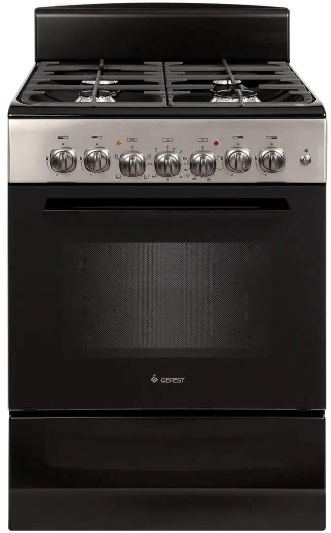 Комбинированная плита Gefest 6102-01 0194 (Black/Inox)