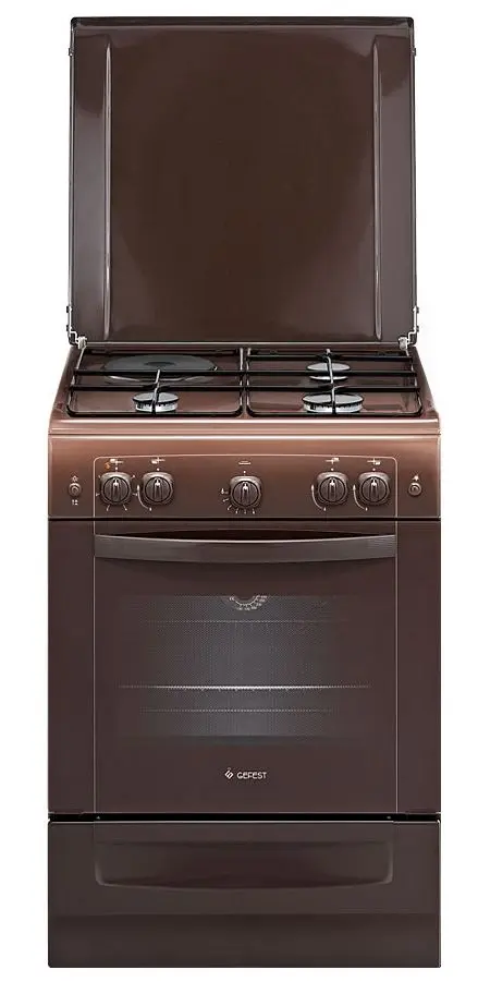 Комбинированная плита Gefest 6110-01 0001 (Brown)
