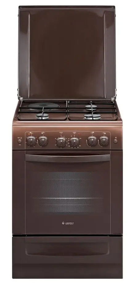 Комбинированная плита Gefest 6111-02 0001 (Brown)