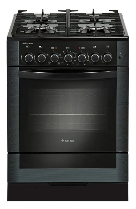 Комбинированная плита Gefest 6502-02 0044 (Black)