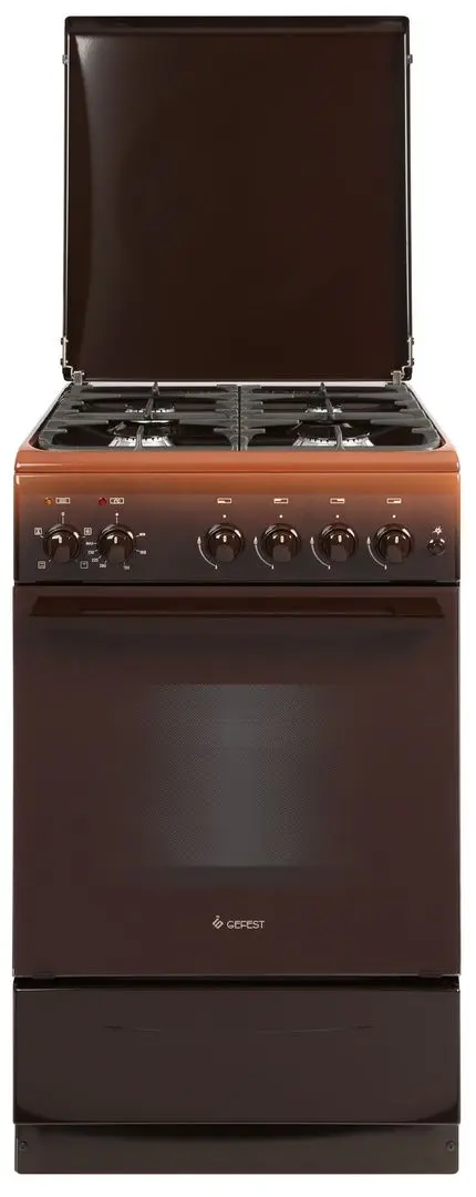 Комбинированная плита Gefest ПГЭ 5102-01 0196 (Brown)