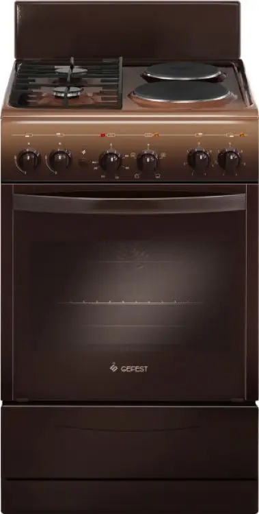 Комбинированная плита Gefest ПГЭ 5112 0137 (Brown)